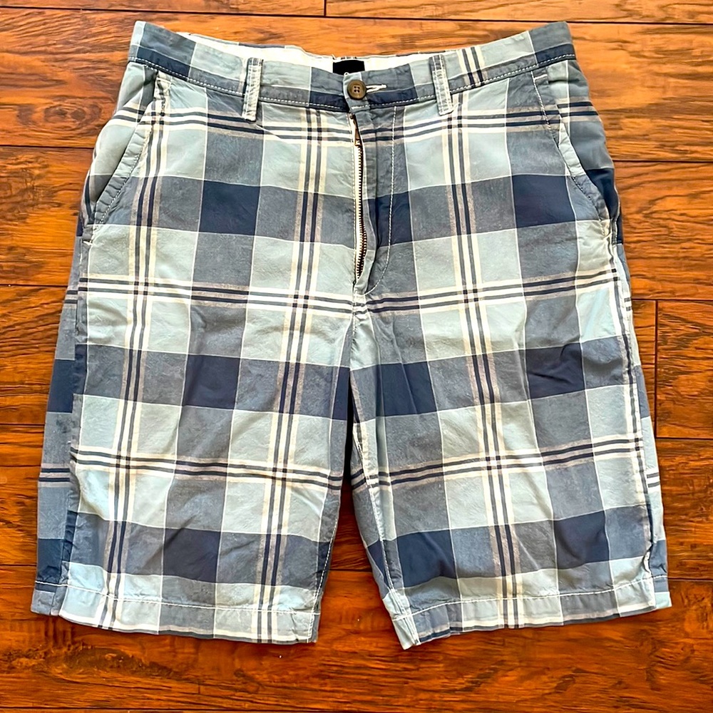 Gap plaid/madras shorts, size 32